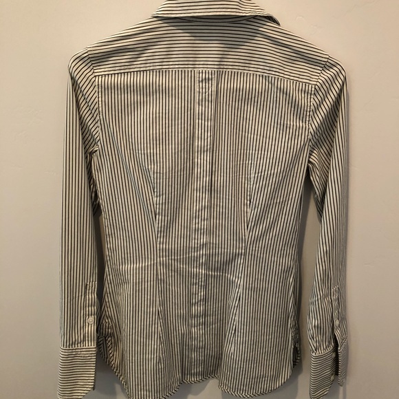 Express Design Studios Stripe Button Up Shirt  XS - Picture 4 of 4